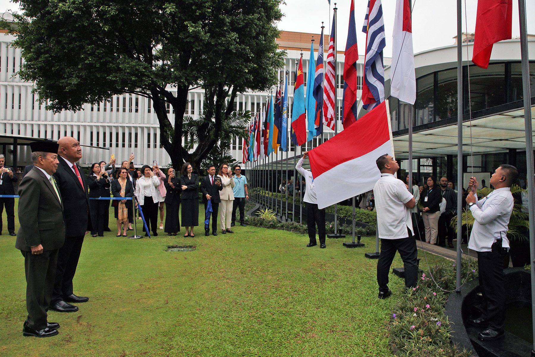 WPRO Indonesia flag raising ceremony 4